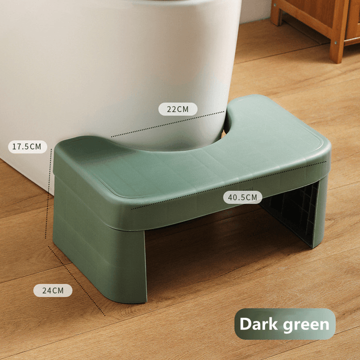 Creative Toilet Stool 35¬∞ Assist Defecation Stable and Antiskid Strong Bearing Curve Fitting