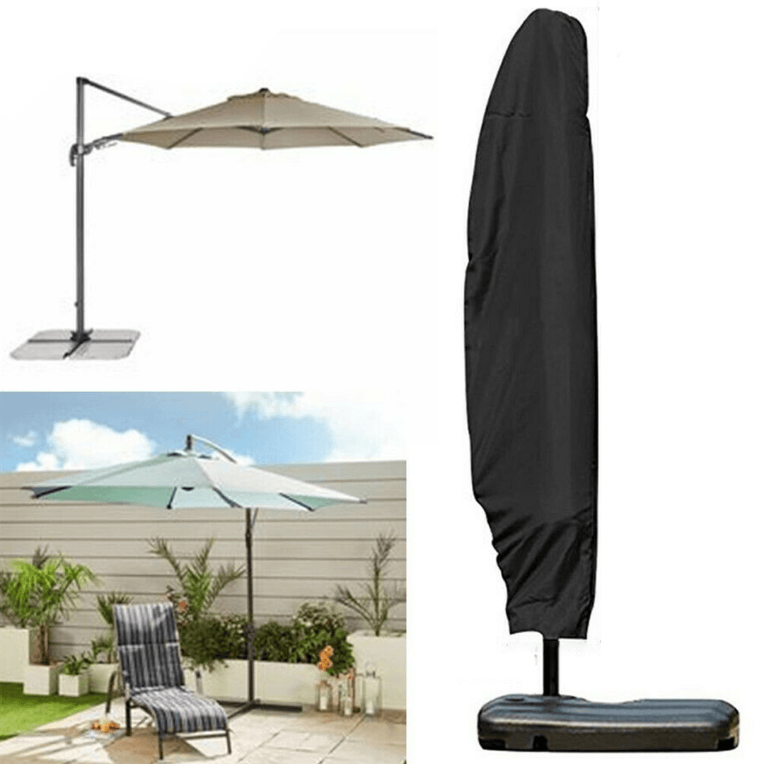 190/205/265/280Cm Parasol Canopy Bag Cantilever Waterproof Dustproof Umbrella Covers Outdoor Garden Patio