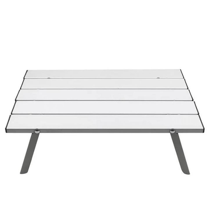 Ultralight Mini Outdoor Table Aluminum Alloy Folding Portable Picnic Desk for Wild Camping - MRSLM