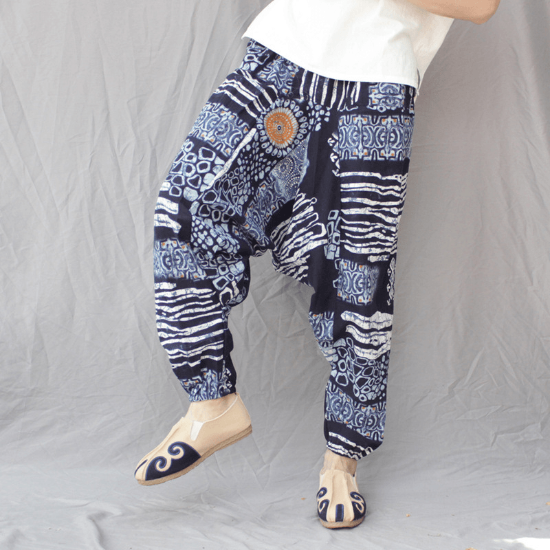 Men'S Crotch Pants Loose Thai Pants Bloomers