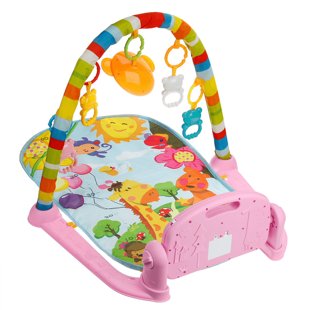 Baby Music Play Mat Kids Fitness Piano Lay Pad Children Amusement Park for 0-2 Years Old