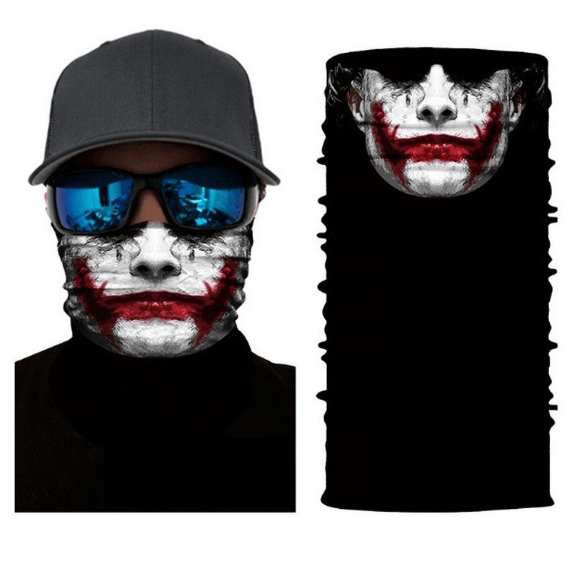 Magic 3D Digital Headscarf Skull Seamless Variety Sports Cycling Headscarf