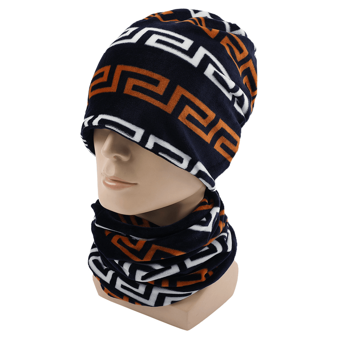 Collars Europe and the United States Single Circle Outdoor Pullover Collar Knitted Spiral Hat