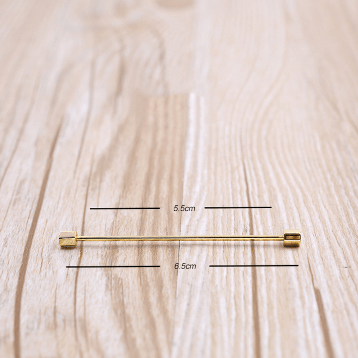 Man Business Horse Wedding Guoming Groom Graduation Interview Tie Pin Stick Buckle