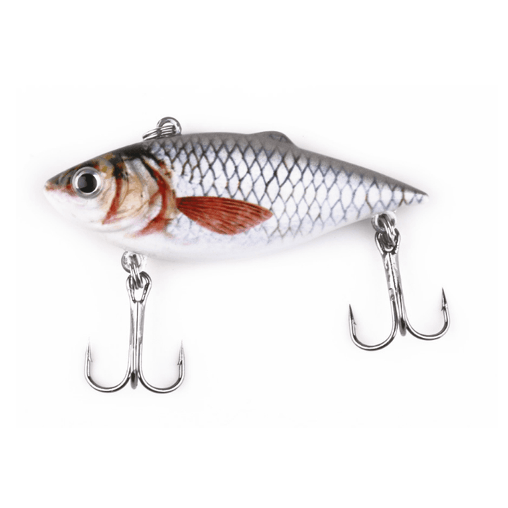 5 Pcs Fishing Lures 6.5Cm 100G Artificial Hard Bait 3D Eyes Fishing Tackle with Storage Box