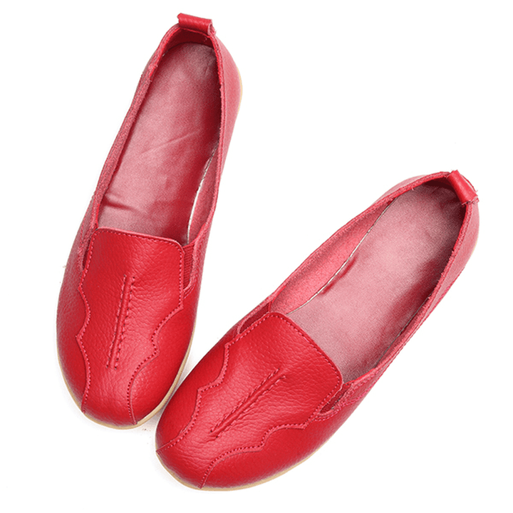 US Size 5-11 round Toe Soft Sole Slip on Flat Loafers