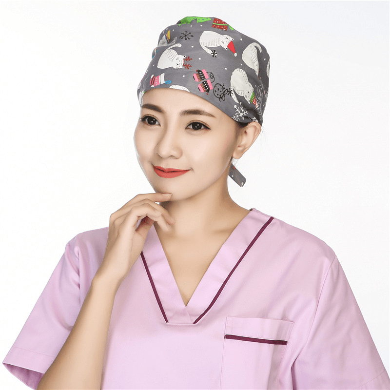 Scrub Caps Surgical Cap Cotton Chemotherapy Thin Turban - MRSLM