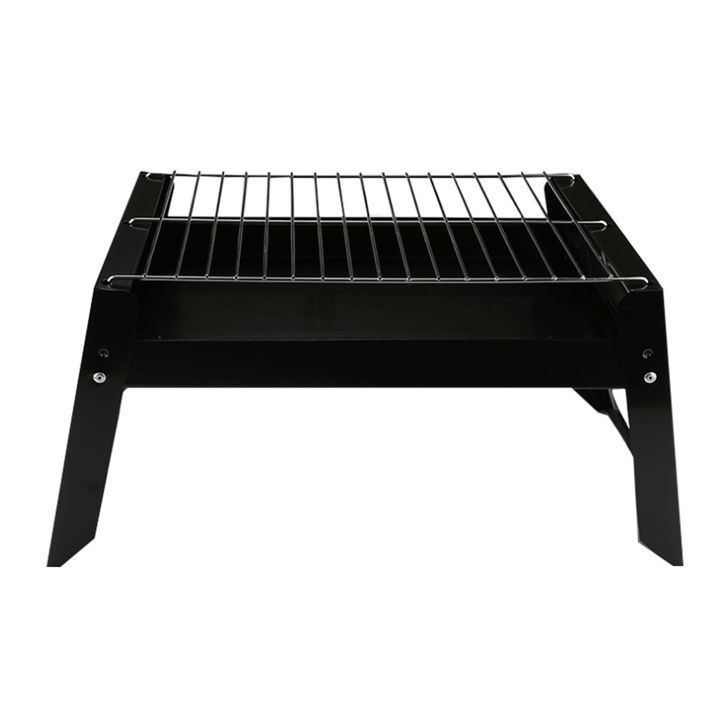 17.55X8.58X8.39In Folding BBQ Grill Stove Stainless Barbecue Charcoal Grill Outdoor Camping BBQ Patio Vacation