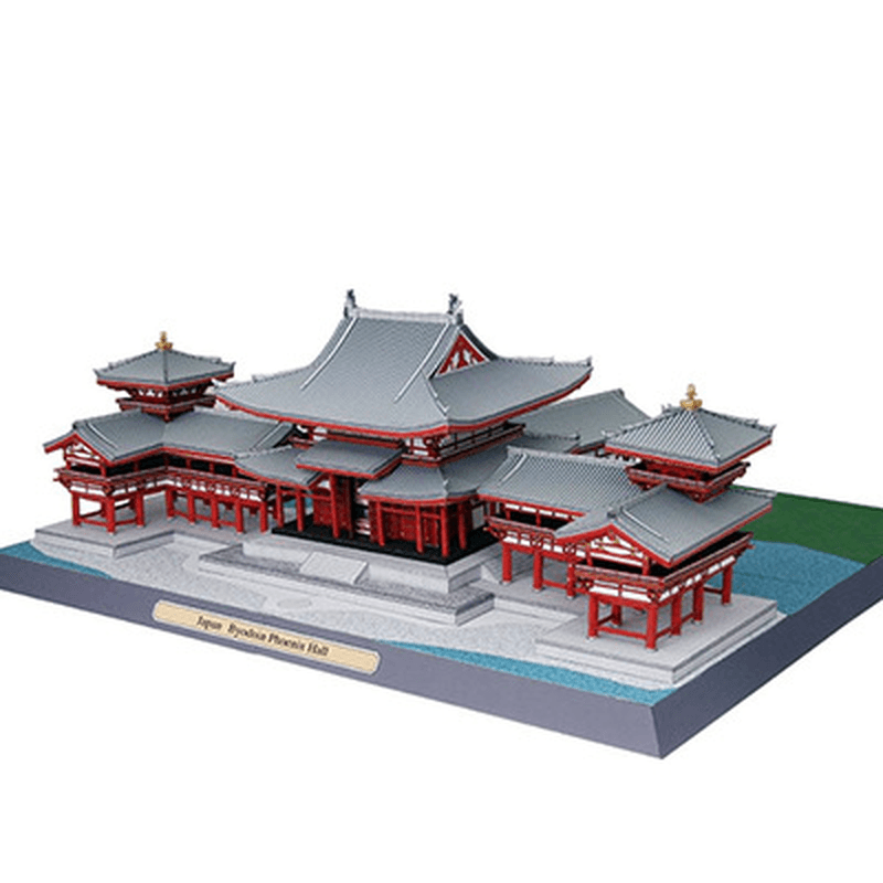 3D Paper Model of Famous Japanese Buildings