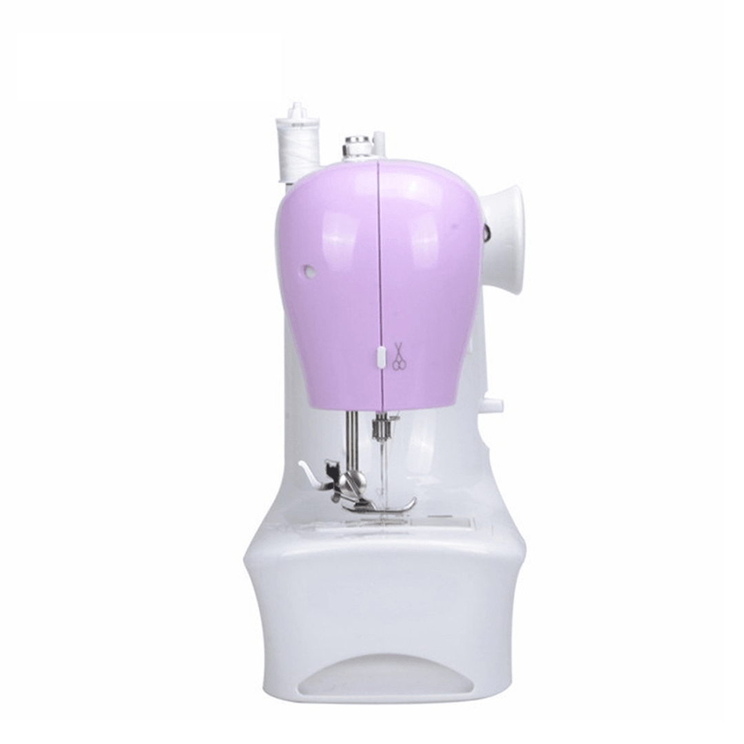 Mini Desktop Portable Electric Sewing Machine 12 Stitches Household DIY Clothes