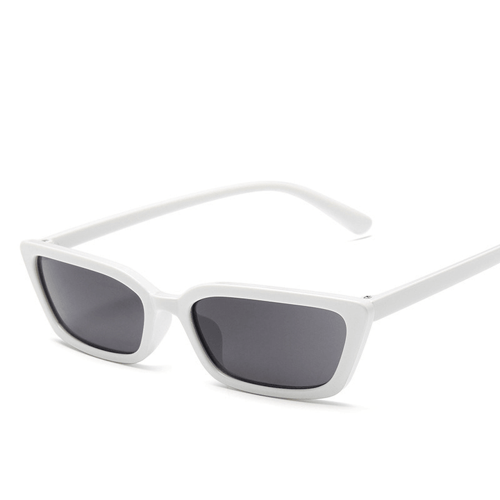 Narrow Frame Sunglasses Two-Tone Sunglasses