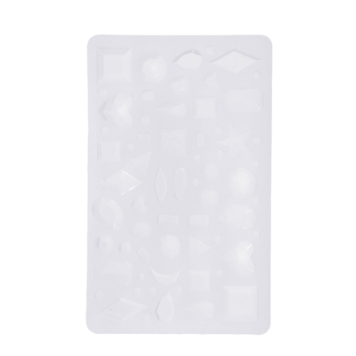 129Pcs/Set Crystal Epoxy Silicone Pendant Mould Kit Transparent Jewelry Making Mold for DIY Crafting Decorations