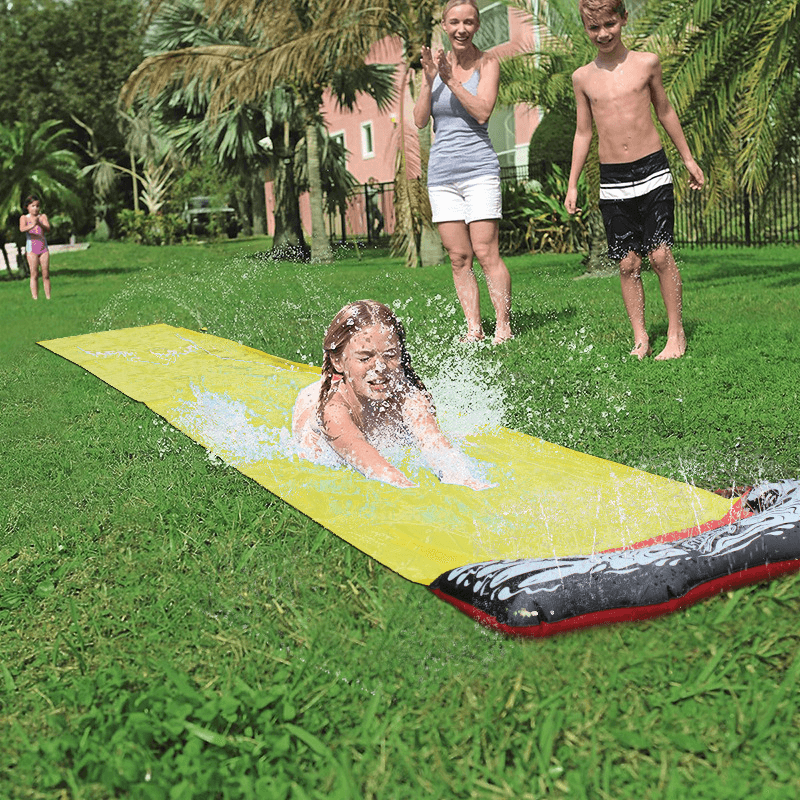 480*70CM Water Slide Fun Outdoor Splash Slip for Children Summer Pool Kids Games