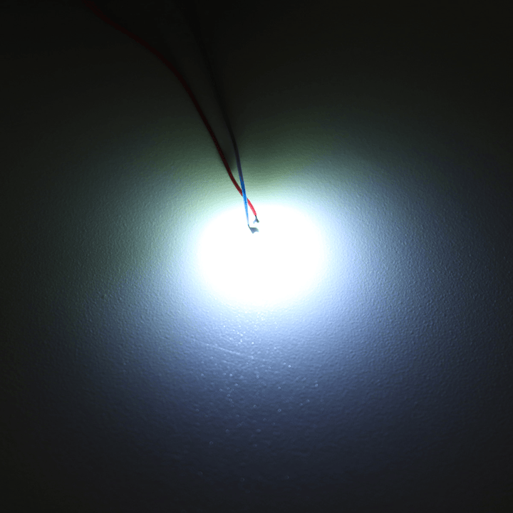 10PCS 30CM 0805/1206/0603/0402 Pre-Soldered Micro LED Light with Resistance for Sand Table Model 12V