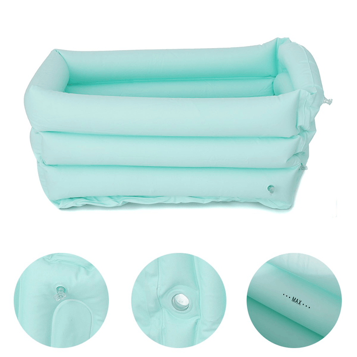 Inflatable Baby Tub Travel Bath Kids Shower Child Newborn Swimming Pool