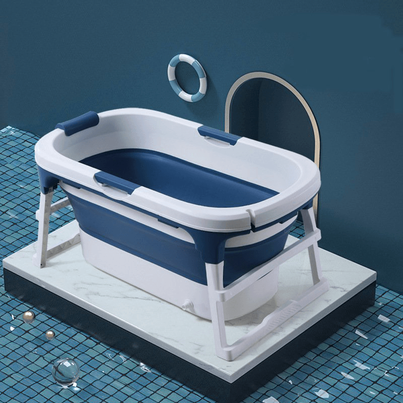 111*63*55Cm Large Deep Folding Bath Tub Adults Bath Tub Children Bath Tub with Lid