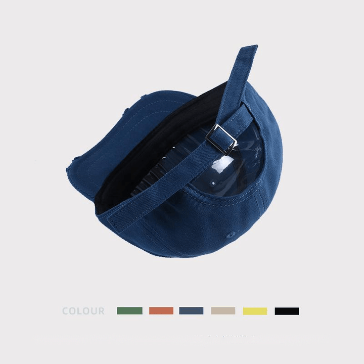 Spring and Summer Short Brim Cap