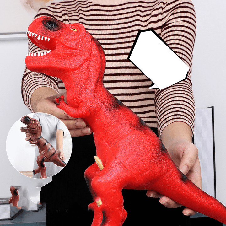 Simulation Soft Glue Vocal Dinosaur Tyrannosaurus Model