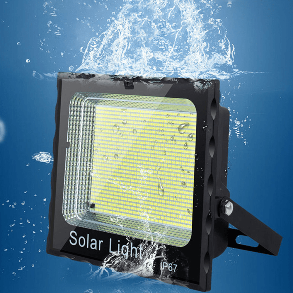 25/45W Solar Flood Light 3 Modes Adjustable Sunlight Spotlights IP67 Werproof 355/641 Leds Street Lamp with Control for Yard Garden Path Patio