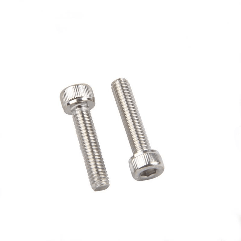 Suleve‚Ñ¢ M3SH10 50Pcs M3 304 Stainless Steel 10-20Mm Hex Socket Cap Head Screw Bolts Nut Optional Length