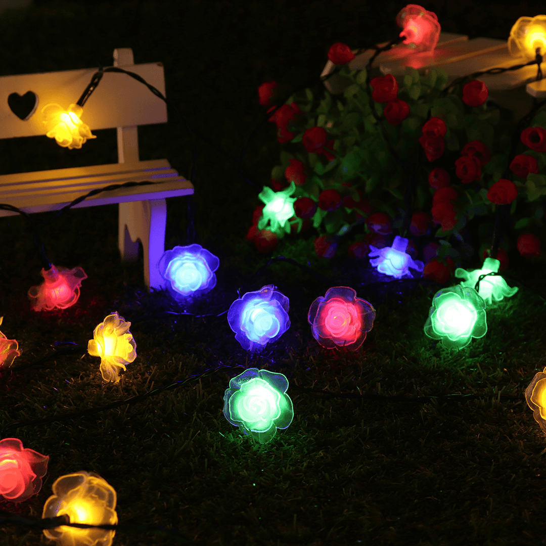 50/100 LED String Lights Strip Fairy Lamp Party Garden Christmas Xmas Decoration - MRSLM