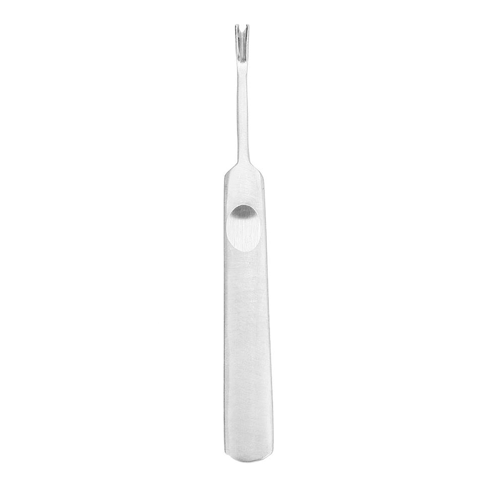 Honana Stainless Steel U or V Shape 2 Optional Size Stitching Groover Leathercraft Skiving DIY Tool