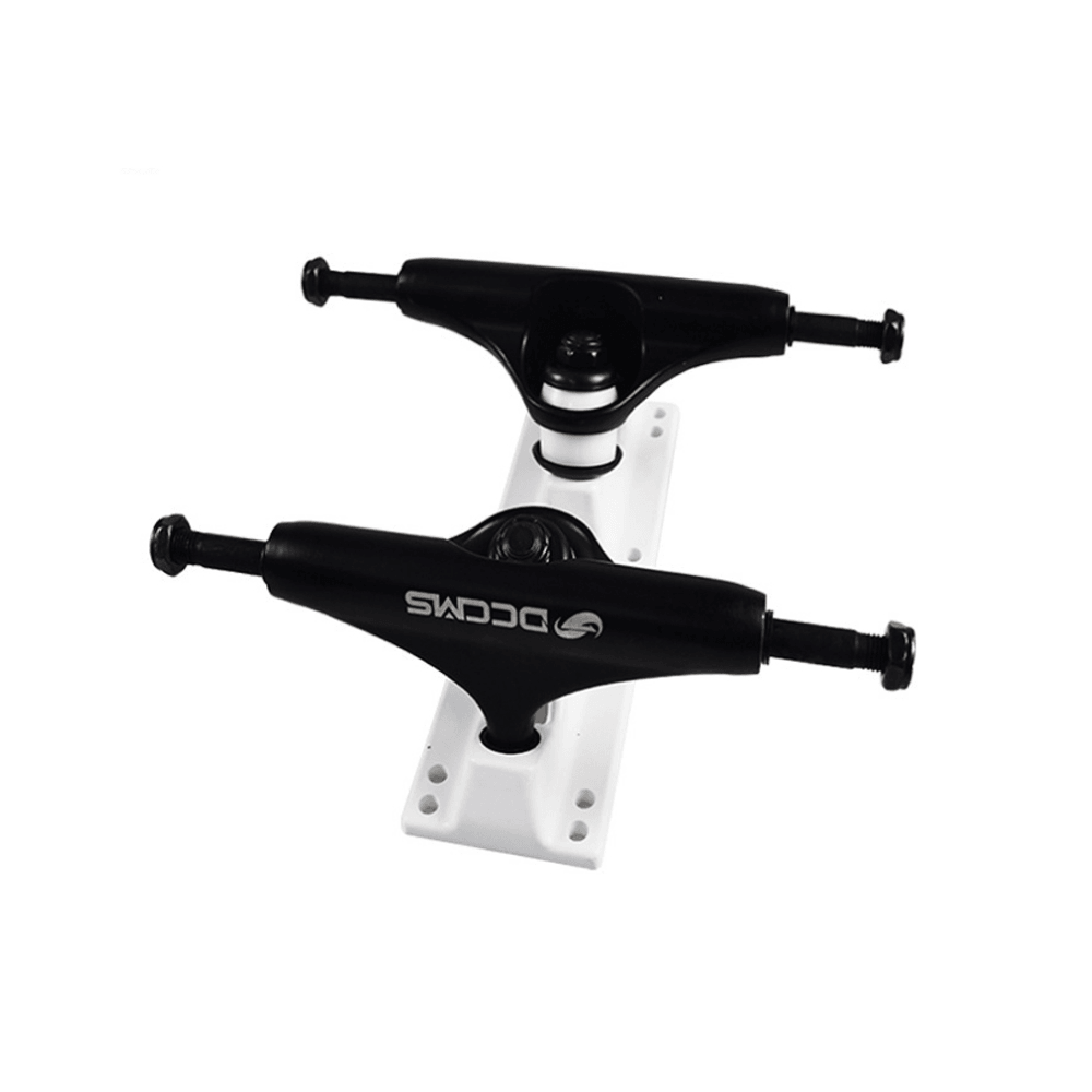 5 Inch Skateboard Trucks Alloy Longboard Holders Brackets with 8 Pcs 51Mm Diameter Wheels Cycling