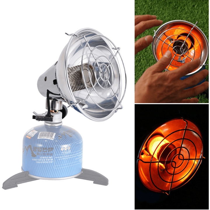 Ipree¬Æ Mini Gas Heater Outdoor Winter Tent Heater Camping Floor Heating Stove Portable Natural Gas Heater for Ice Fishing