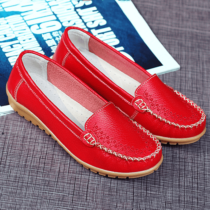 Women Flat Shoes Casual Slip on Outdoor Loafers