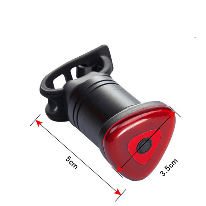 XANES® STL15 Smart Brake Sensor Tail Light Bicycle Back Waterproof Safty Road Bike Cycling Motorcycle