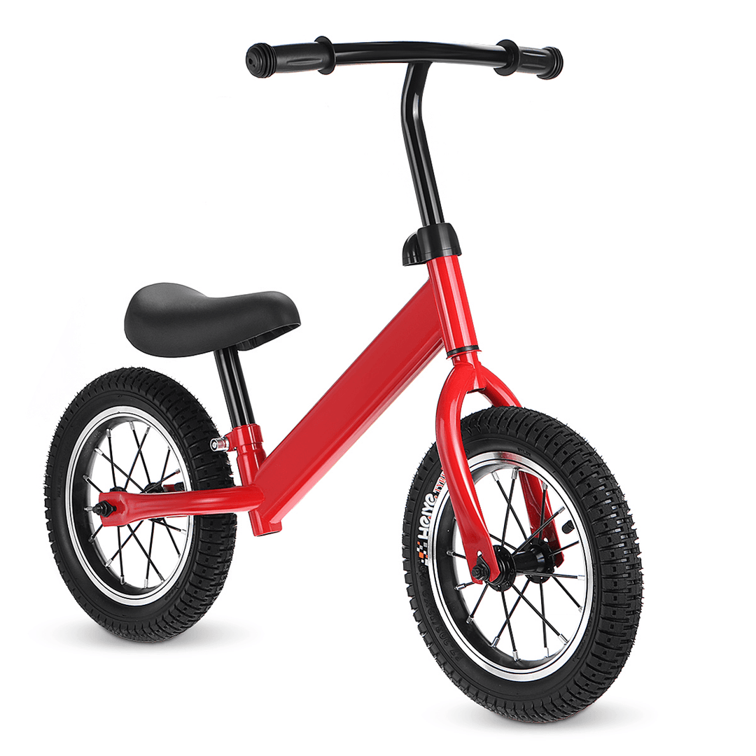 32.5" Kids Balance Bike Adjustable Seat Children Walking Training Bicycle Baby Toddler Christmas Gift - MRSLM