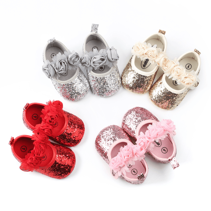 Rose Baby Shoes