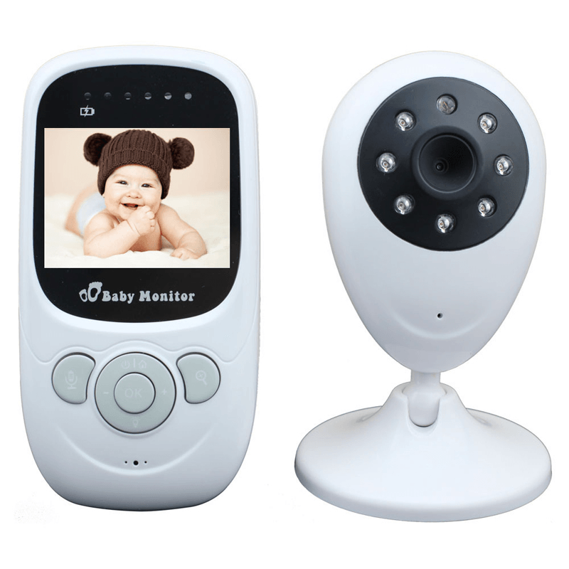 INQMEGA SP880 Wireless Baby Monitor Wifi Camera 2.4 Inch LCD Digital Night Vision Radio Baby Sleeping Monitor Video Camera - EU Plug