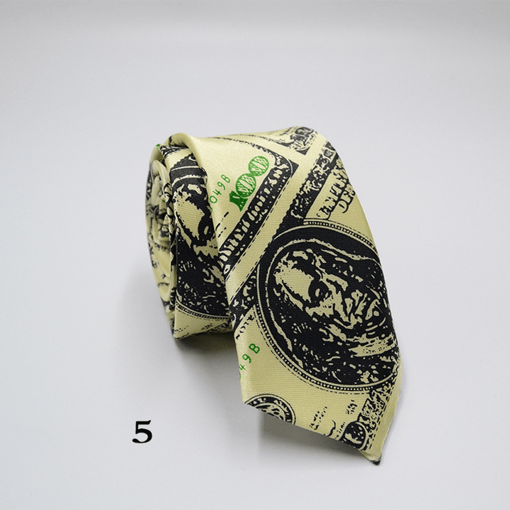 Printed Casual Men'S 5 Cm Narrow Necktie