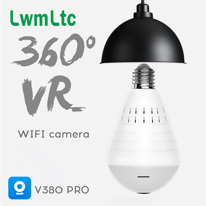 Xiaovv D3 360¬∞ WIFI AP Bulb Luminous IP Camera 1080P Night Vision Two Way Audio Motion Detect P2P Security Baby Monitor for Home Safety Gear