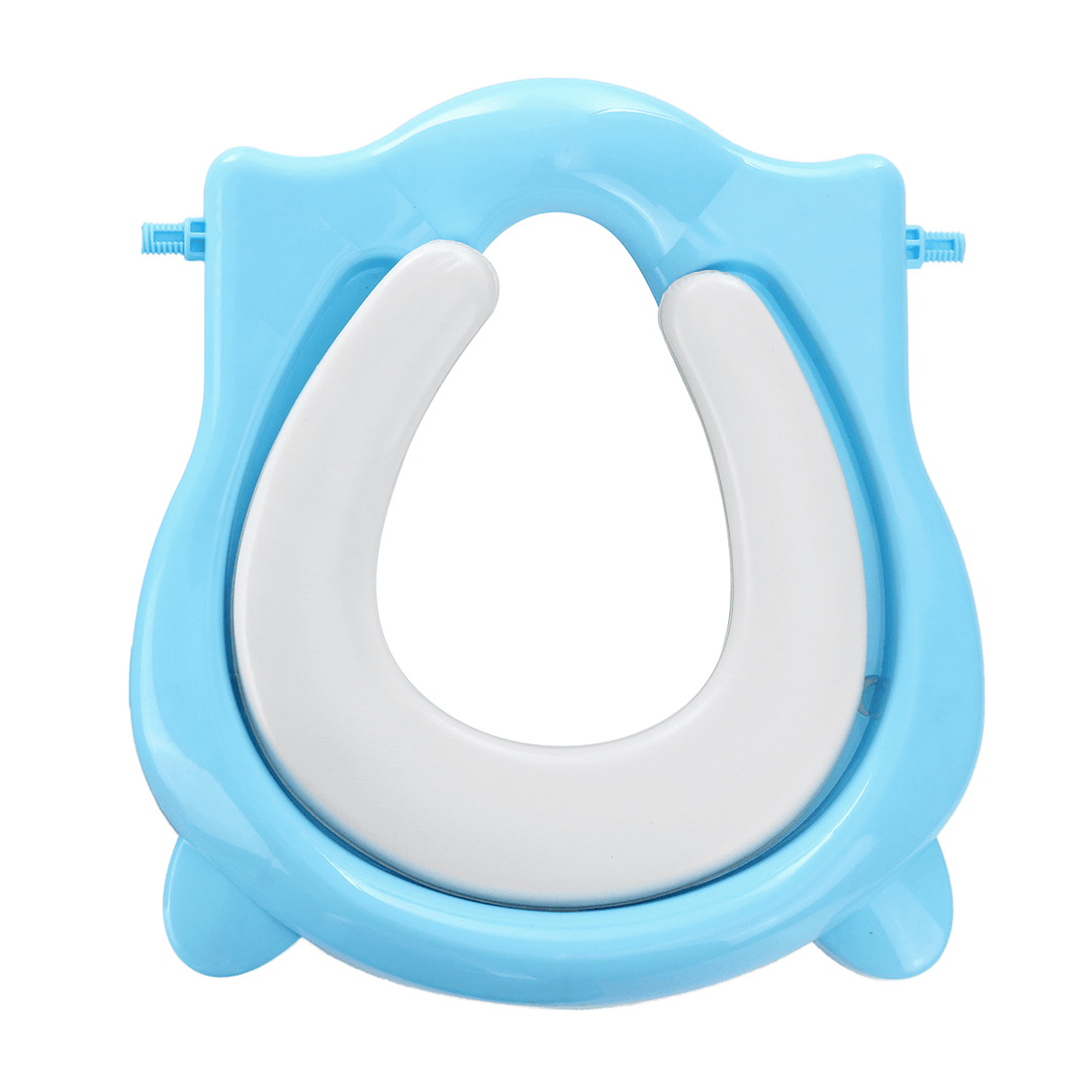 Folding Baby Potty Infant Kids Toilet Training Seat with Adjustable Ladder Portable Urinal Potty Training Seats for Children