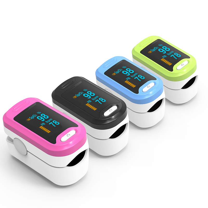 BOXYM YK-81A OLED Portable Finger-Clamp Pulse Blood Oximeter Monitor Spo2 Blood Oxygen Saturometro Pulse Oximetro Monitor