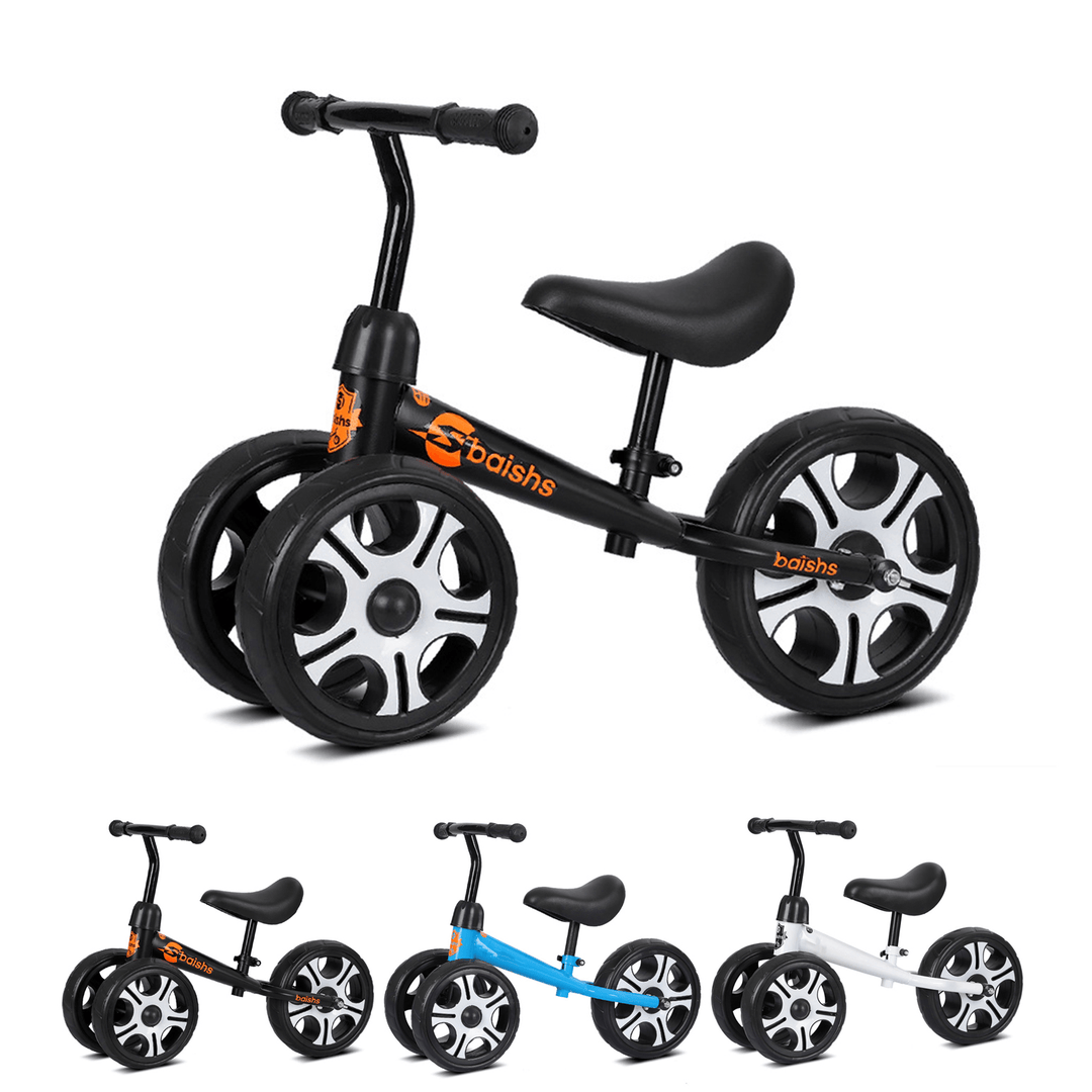 12 Inch No Pedals Kids Balance Bike Baby Walker Bicycle Junior Todder BXM Scoot Bike for 2-6 Year Old Girls&Boys