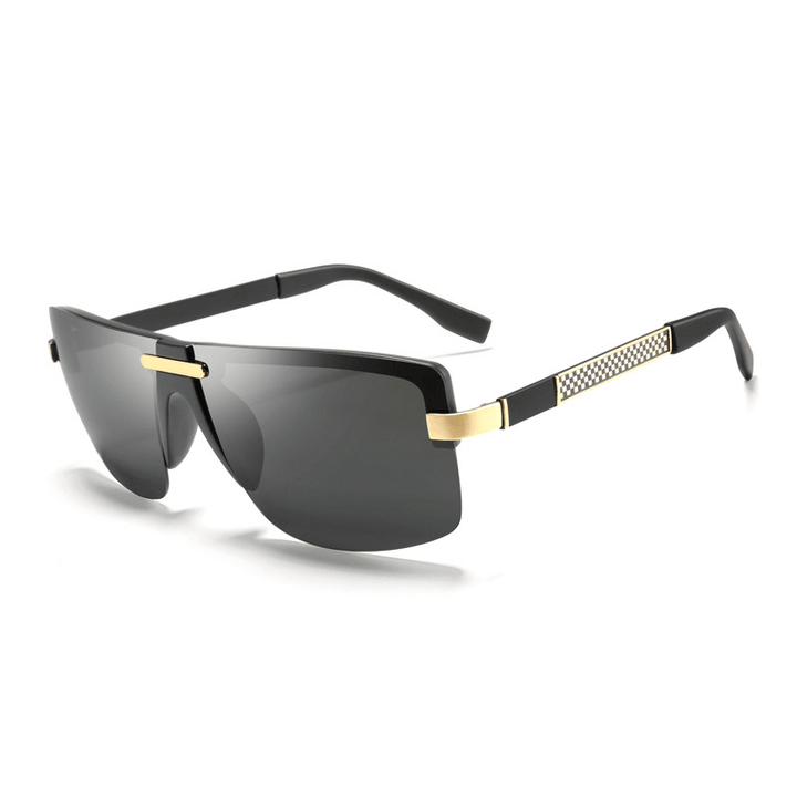 Outdoor Square Rimless Luxury UV400 Polarized Sunglasses - MRSLM