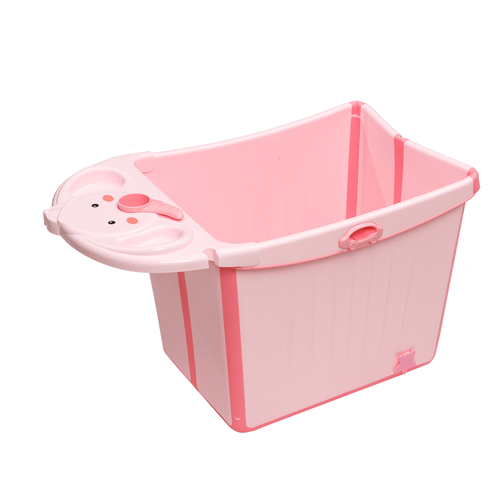 Kids Large Foldable Anti-Slip Bath Tub Baby Long-Term Temperature Locking Bucket