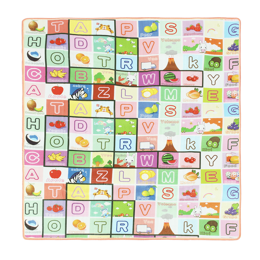 Nontoxic Baby Kids Play Mat Floor Rug Picnic Cushion Crawling Mats for Children Protection