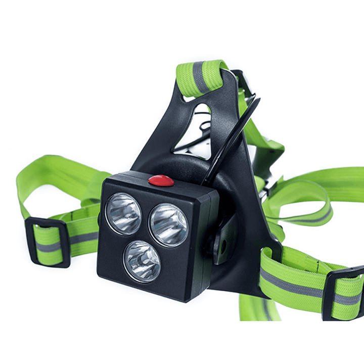 Ipree¬Æ 360LM XPG LED Camping Sports Night Running Light Chest Light Set USB Charging Safety Warning Lamp