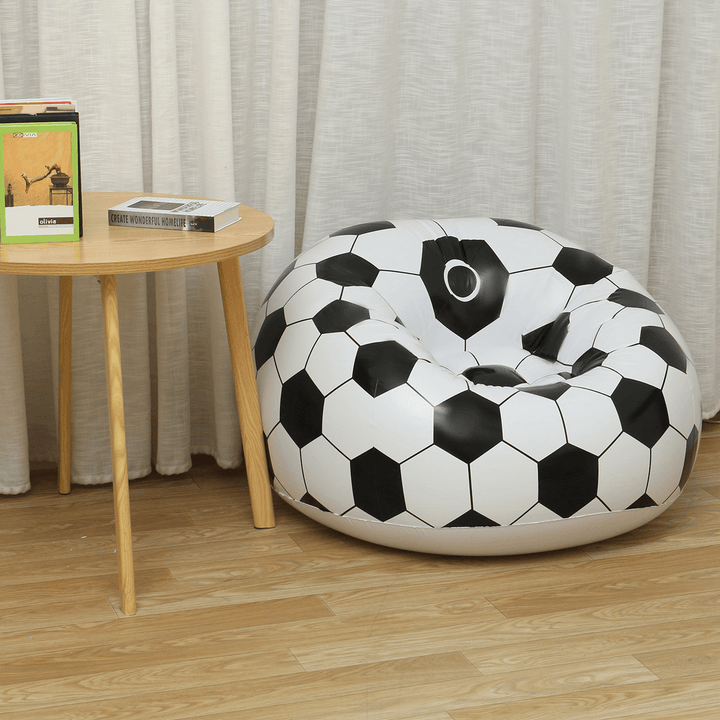 Comfortable Lazy Sofas Basketball Football Inflatable Sofa Chair Gaming Lounger Bean Bag Home Travel Tatami Living Room