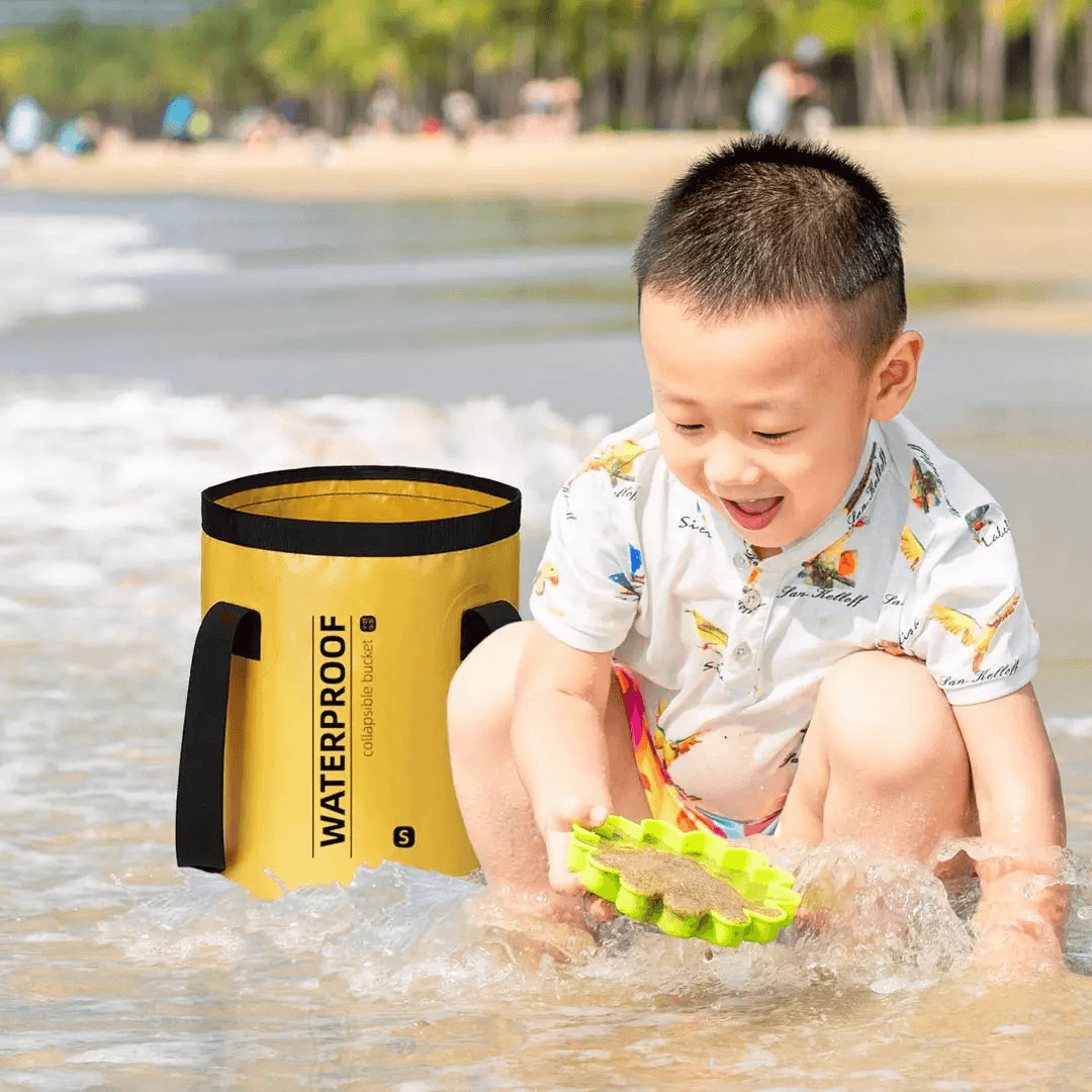 14.5/22.5L Waterproof Water Bags Fishing Folding Bucket Portable Bucket Water Container Storage Carrier Bag