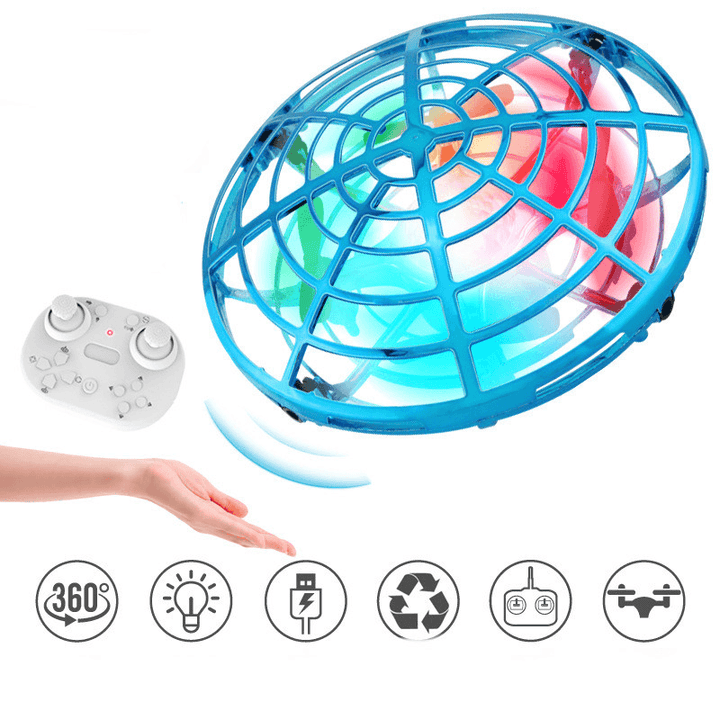 Colorful Light Remote Control Quadcopter Toy