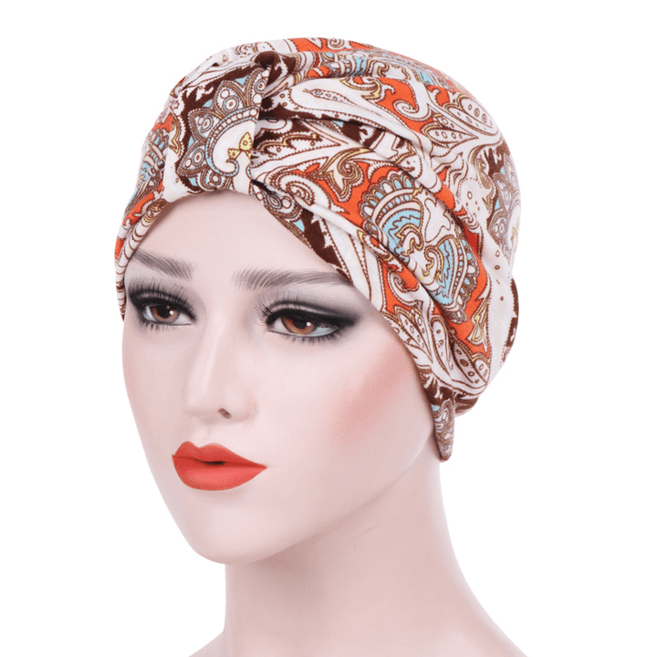 Women Summer Muslin Cotton Beanie Hat - MRSLM