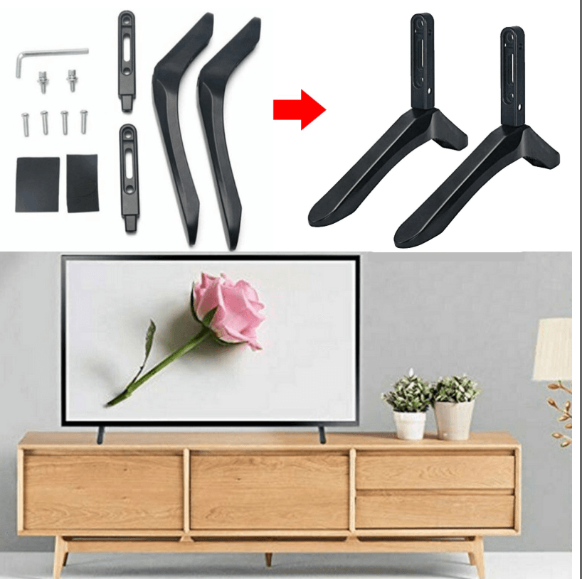 Universal Adjustable 32-65 Inch LCD Screen TV Flat Stand Leg Mount Base Holder