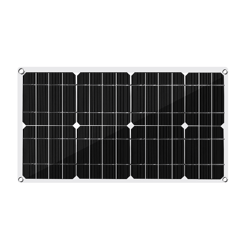 50W Solar Panel Solar Cells Poly Solar Panel Dual USB Output for Car Yacht 18/12/5V Battery Boat Charger