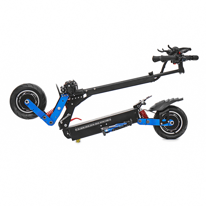 LAOTIE¬Æ ES19 Steering Damper 60V 38.4Ah Battery 6000W Dual Motor Electric Scooter 100Km/H Top Speed 135Km Mileage 10X4.5Inch Wide Wheel Electric Scooter