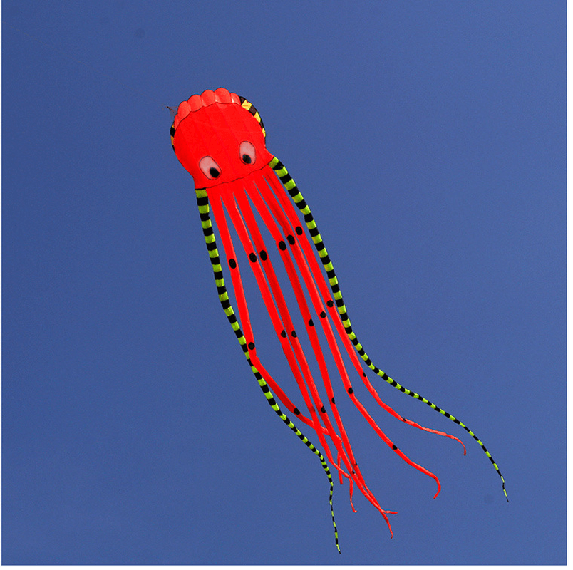 3D Three-Dimensional Software Large Octopus Kite